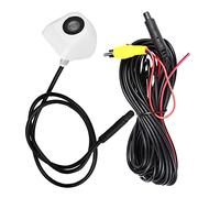 KIMISS 12V Car Rear View Camera Kit Rear Parking Camera for Reverse Parking Auto Monitor with High Definition 170° Wide Angle Lens Night Vision Universal Fit Car/Truck/RV/Van (White)