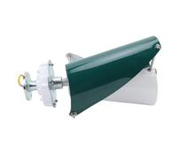 KIMISS 12V Vertical Wind Generator Kit - 300W 2 Vane/Wing Permanent Magnet Wind with Controller for Home Use