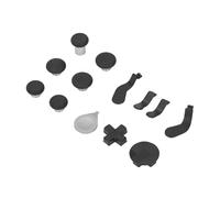 KIMISS 13 Pcs Set Metal Thumbsticks and Paddles for Elite Series 2, Controller Accessories for Customization, Enhanced Grip for Gaming Performance (Black)