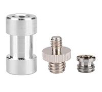 KIMISS 15pcs 1/4 to 3/8 Converter Screw Adapter, Metal Camera Flash Light Stand Lamp Holder Accessory, Premium Quality, CNC Machined, Precise Thread, Easy to Use, Durable for Long Time