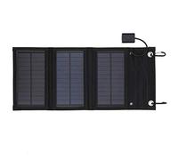 KIMISS 15W Portable Solar Panel Foldable Pack - Solar Charging Panel for Hiking & Outdoor Activities with LED Indicator