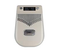 KIMISS 17 Keys Electronic Smart Kalimba Thumb Piano - Portable Musical Instrument with Multi-Mode Functionality & Engraved Notes - Ideal for & Adults Beginners (Gold)