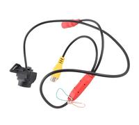 KIMISS 180 Degree Wide Angle AHD Backup Camera - Rear View Camera for Cars, SUVs, RVs, and Pickups with Clear Night Vision (1080P)