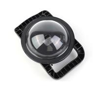 KIMISS 180° Wide Angle Dome Port for 9 Black & 10 - Dual Handle Case