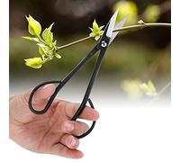 KIMISS 190mm Stainless Steel Bonsai Scissors - Precision Trimming Shears for Branch & Root Pruning, Ergonomic Grip Handles for Comfort