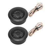 KIMISS 2 Pcs Car Dome Tweeter with 120W Power - High Sensitivity Audio Speakers for Enhanced Car Sound System, Compact Treble Loudspeakers