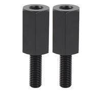 KIMISS 2 Pcs Seat Riser Kit for X3, 2-inch Metal Lift Bracket Set, Enhances Comfort & Cabin Space