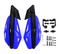 KIMISS 22mm Handlebar Shield Motorcycle Handguard Protector Motorbike Handlebar Wind Deflectors Universal Motorcycle Wind Protectors 7/8in for Motorcycle Electric Bike Scooter (Blue)