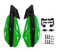 KIMISS 22mm Handlebar Shield Motorcycle Handguard Protector Motorbike Handlebar Wind Deflectors Universal Motorcycle Wind Protectors 7/8in for Motorcycle Electric Bike Scooter (Green)