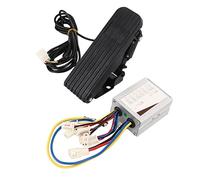 KIMISS 24V 350W Two Speed Electric Bike Controller Kit with Pedal Accelerator for DIY Conversion - Universal Foot Accelerator for Electric Bikes, Tricycles, and Motorcycles