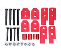 KIMISS 2in ATV Full Lift Kit for Rhino 450/660/700 - Red All-Terrain