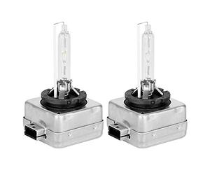 KIMISS 2pc D1S 12V 6000K 35W Xenon Bulbs Headlight Conversion Kit with 7600 Lumens Pure White Light for Improved Night Driving Visibility
