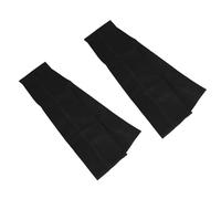 KIMISS 2Pcs 5ft Water Activated Flood Barriers - Non Woven Absorbent Resin Bags for Effective Flood Prevention in Home Doors, Garages, and Basements