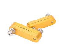 KIMISS 2PCS Adjustable Ruler Stop Limit Block for Woodworking - Precision Aluminum Alloy Thickness Measuring Tools, Ideal for and Furniture Projects