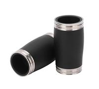 KIMISS 2PCS Bb Clarinet Drum Replacement Accessories - 58MM Treble Pitch Pipe Tuning Tube for Improved Intonation and Tone