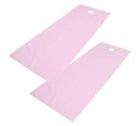 KIMISS 2pcs Breathable Oil Resistant SPA Massage Table Cover Sheets for Beauty Salon (Pink)