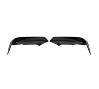 KIMISS 2pcs Bumper Fins Front Splitter Lip Spoiler Wind Knife Left Right ABS for 3 Series F30 F31 F3 320i 328i M Sport (Glossy Black)