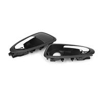 KIMISS 2Pcs Car Front Interior Inside Inner Door Handle,Car Door Internal Handle Original Specification Fit for Replacement for Seat 6J1837114A 6J1837113A (Black)
