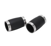 KIMISS 2Pcs Clarinet Tuning Tube - B Flat Pitch Drum Accessory for Musical Instruments - Durable Metal and Plastic Design