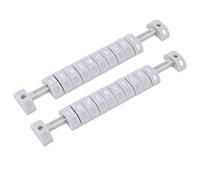 KIMISS 2pcs Foosball Score Counter - 10 Numbers Sc Units for Standard Table Football, Easy to Install Ergonomic Score Keepers, Ideal for Two Players