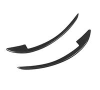 KIMISS 2pcs Front Bumper Canard Spoiler for 458 Italia Spider 2010-2015, High Strength Wet Carbon Fiber