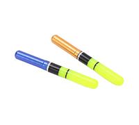 KIMISS 2pcs Glowing Fishing Float - Bright Electronic Drifting Lights for Night Fishing, LED Fish Lamp Float, Ideal for Offshore and Inshore