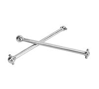 KIMISS 2pcs RC Rear Driveshaft Dogbones 92mm Steel Replacement for 1/7 1/8 Series, Enhanced Power & Stability (Silver)