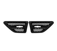 KIMISS 2Pcs Side Air Vent Grille Cover,Hood Side Air Vent Trim Cover ABS Side Air Vent Trim Grille for Freelander 2 LR2 2007 to 2014(Carbon Fiber Look)