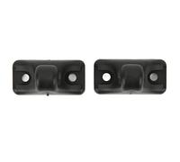 KIMISS 2PCS Sun Visor Mount Bracket Clips for Fit for 924 944 968 - Black ABS, Scratch Resistant, Compact Design, Replace Part Number 94473143900