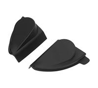 KIMISS 2pcs Tweeter Speaker Cover Replacement for Fit for 2009-2011 - ABS Black Car Speaker Protector & Trim
