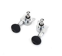 KIMISS 2R 2L Closed, Heads String Tuning Key Banjolele Tuning Pegs,Knobs Aluminum Alloy Machine Tuner Pegs Right Pegs Tuners for Ukulele