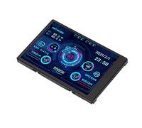 KIMISS 3.5 Inch IPS USB Mini Display, CPU RAM HDD Data Temperature, 360 Degree Rotation, Type C Sub Screen for Computer Case