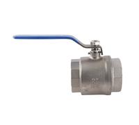 KIMISS 304 Stainless Steel Ball Valve, 2 Inch Full Port