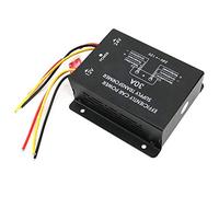 KIMISS 30A Car Power Supply Converter Inverter 24V To 12V High Strength Aluminum Alloy DC Voltage Reducer For Trucks RVs Boats Black