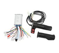 KIMISS 350W Electric Bike Brushed Speed Controller Set with Reverse Function - Three Speed Throttle Grip for 24V and 36V Electric Bikes and Motorcycles
