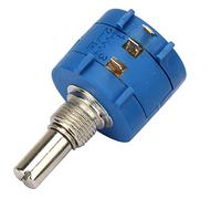 KIMISS 3590S-2-103L 10k Ohm, 2W High Accuracy Multiple Circles Wirewound Potentiometer 3590S2103L Accuracy Multiturn Test & Measurement 10k 10 Adjusting Resistor