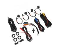 KIMISS 360 Car Camera Degree View System Surround Panoramic 4 Night Vision IP68 (720P)