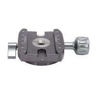 KIMISS 360 Degree Panoramic Tripod Clamp with Bubble Level Quick Release