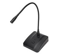 KIMISS 360° Gooseneck Microphone with Noise Cancelling - Wired Omnidirectional Condenser Mic with XLR to 6.35mm Cable Meetings, Conferences, and Lectures