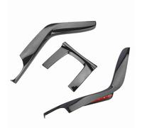 KIMISS 3Pcs Car Interior Gear Box Console Panel Frame Cover Trim Car Accessories for 16-17