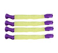 KIMISS 4 x Alloy Wheel Straps Security Link Straps for Heavy Duty Vehicle Axle Recovery Vehicle Trailer Transporter