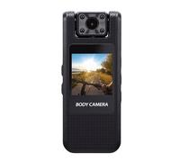 KIMISS 4K Action Camera, Portable 1.3in Screen 180 Degree Rotatable with WiFi Transmission Back Clamp for Cycling Sport