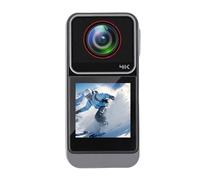 KIMISS 4K Underwater Action Cam, POV Camera Wearable Body Camera 20MP 64GB WiFi 30m Case EIS Magnetic Clip Helmet Mount for Snorkeling Cycling Vlog