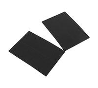 KIMISS 4pcs Black Non-Slip Self-Adhesive Rubber Feet Pads for Furniture, Chairs, Desks & Floors - Scratch & Dent Protection