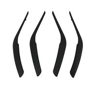 KIMISS 4pcs Inner Door Armrest Handle Trim for Fit for X1 E84 2010-2016 | Stylish ABS Covers for Car Interior Decor | Easy Installation Replacement (C (Matte Black))