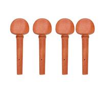 KIMISS 4Pcs Jujube Wood Violin Tuning Pegs Set 4/4 Size Violins - Elegant Design Replacement Accessories