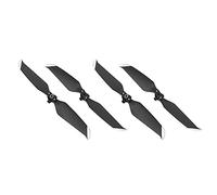KIMISS 4pcs Low Noise Quick Release Pr Lers for Fit for AIR 2 Drone - Lightweight, Foldable, Easy to Assemble (black silver edge)