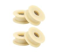 KIMISS 4pcs Pulley Chain Tensioner Roller High Strength ABS Metal Alloy Replacement for Engine Motorized Bike