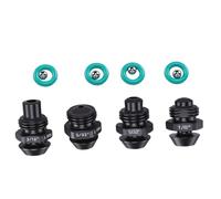 KIMISS 4pcs Rivet Gun Nose Pieces, for 2550 M12 Rivet Tool, 3/32" 1/8" 5/32" 3/16" Sizes, Replacement Accessories 48-54-0100, Mandrel Retention Tips