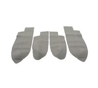 KIMISS 4Pcs/Set Car Front Rear Door Panel Armrest Cover Fiber Leather Replacement for CRV 2007-2011 - Stylish, Comfortable and Easy to Install (Grey)